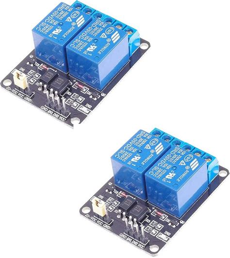 Robotbanao 2 Channel DC 5V Relay Module for Arduino, other Micro ...