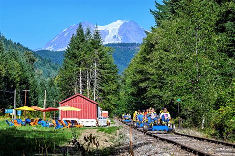 Railcycle Mt. Rainier - Visit Rainier