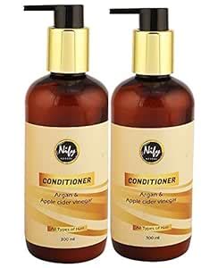 Buy Nify Herbal Argan and Apple Cider Vinegar Hair Conditioner for Dry ...