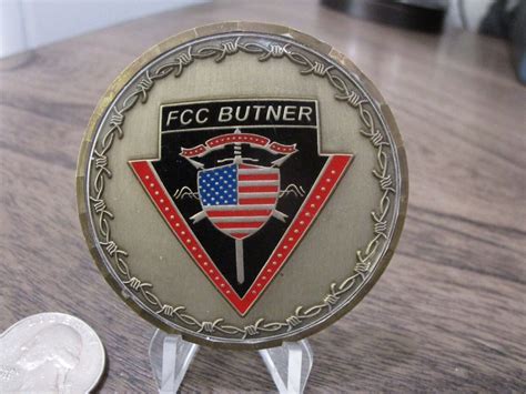 BOP FCC Butner Federal Correctional Complex Prison Challenge Coin #483R ...