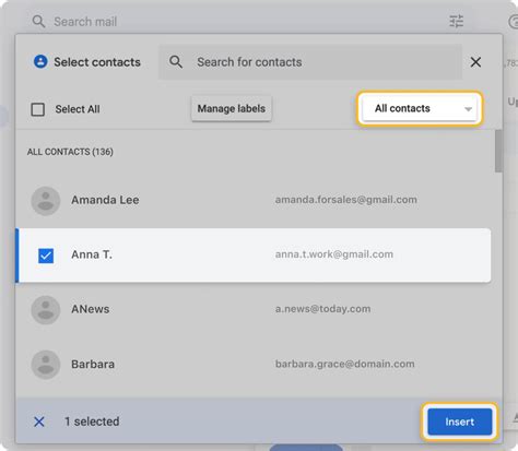 Image result for How to Find Email Contacts
