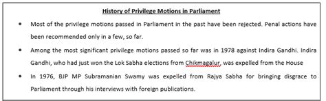 COMMITTEE OF PRIVILEGES | UPSC Current Affairs | IAS GYAN