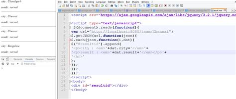 Image result for Displaying JSON Data in HTML