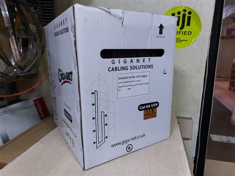 Giganet Cat6A Indoor UTP Solid Copper Cable | Instant Device Solutions ...