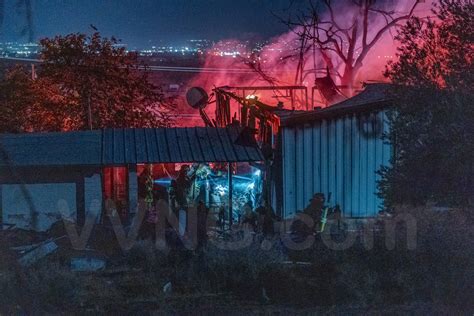 Apple Valley Home Destroyed in Saturday Night Fire on Mojave Street ...