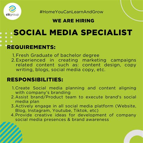 Social Media Specialist @CTI Group – SCU
