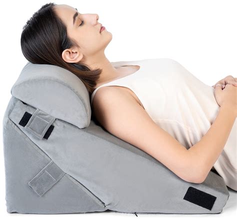 FOVERA Wedge Cushion | 2 Years Warranty | Adjustable Wedge Pillow ...