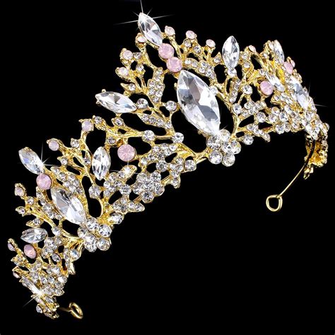 TOBATOBA Crystal Wedding Tiara Crowns for Women India | Ubuy