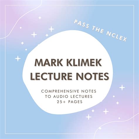 Mark Klimek Ob Notes Pdf at Janice Bottorff blog