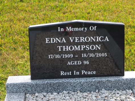 Edna Veronica Mary Reilly Thompson (1902-2005) - Find a Grave Memorial