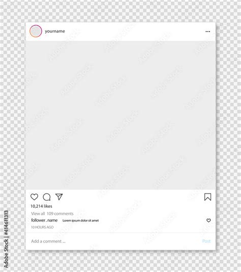 Detail Blank Instagram Post Template Koleksi Nomer 2