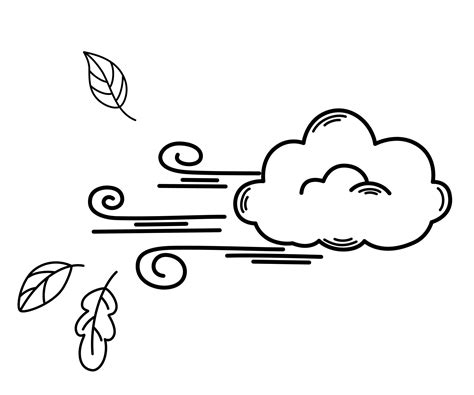 Windy Day Clipart