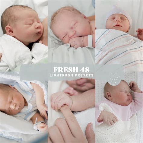 Fresh 48 Lightroom Presets - Soft Clean Presets for Birth Photography ...