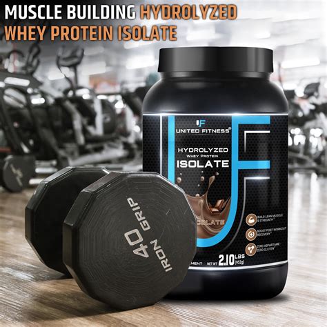 Buy United Fitness Hydrolyzed Whey Protein Isolate,100% Grass-Fed (2 ...