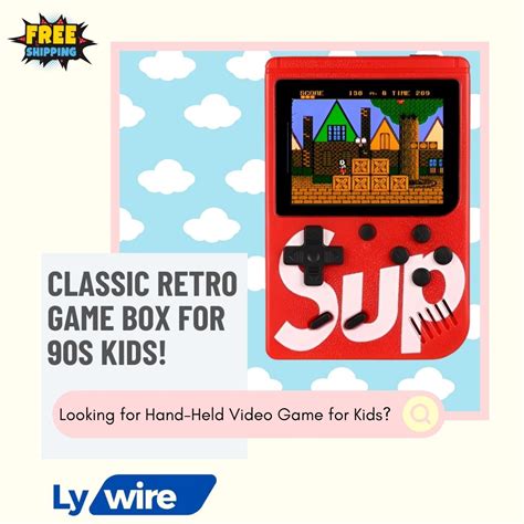Classic Retro Game Box for 90s kids! – LyWire