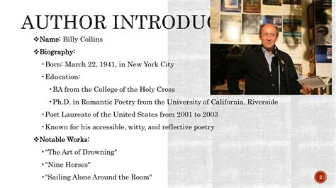 The Art Of Drowning By Billy Collins