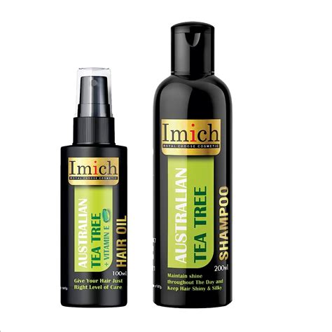 Buy Imich Australian Combo Of Tea Tree And Vitamin E Hair Shampoo 200ML ...