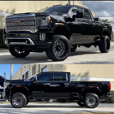 Black GMC Denali Truck