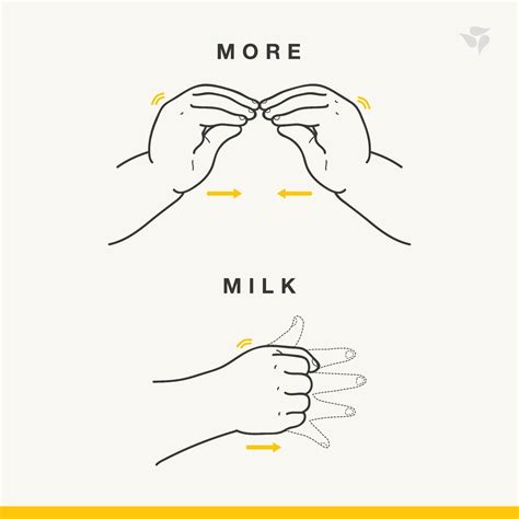 Basic American Sign Language Milk