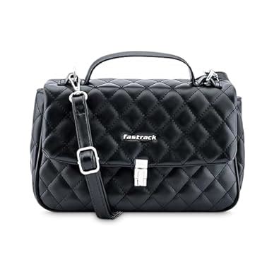 Buy Fastrack Quilted Chic Satchel | Faux-Leather Women's Handbags ...