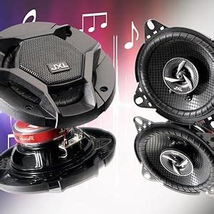 JXL 1090 High Performance 3 Way 4 Inch Coaxial Car Speaker with Inbuilt ...