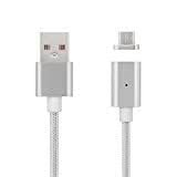 JMP Power 2A Fast Magnetic Charging Cable(2nd Bonus Micro USB Connector ...