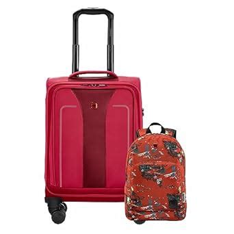 WENGER, 2 pc Set Fantic Cabin Softside Luggage (56 cm), Burgundy and ...