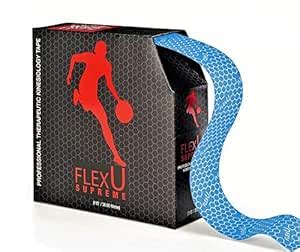 FlexU Kinesiology Tape Precut; 115 feet Bulk Pack; Pre-Cut or ...