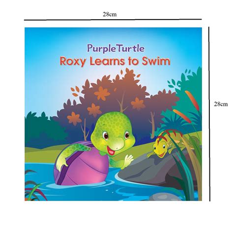 JoGenii |Purple Turtle - Roxy Learns to Swim| Purple Turtle