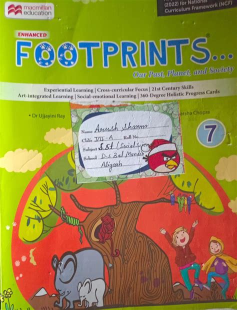 Enhanced Footprints Class 7 By Ujjayini Ray (Second Hand & Used Book ...