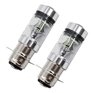 WFLNHB 80W Super Bright LED Headlights Bulbs foy Yamaha ATVS YFM350 400 ...