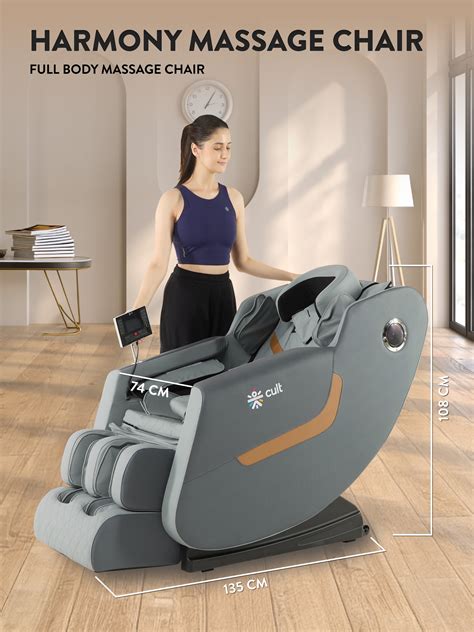 Buy Cult Harmony Massage Chair with Fixed Point Massage Technique and ...