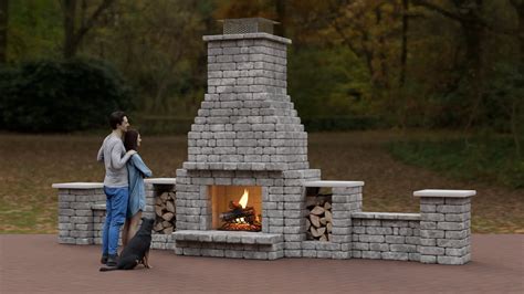 Outdoor Fireplace Kit