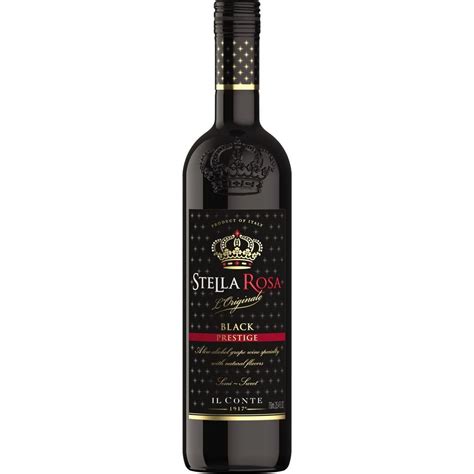 Stella Rosa Prestige Black Italy Sweet Red Wine - Shop Wine at H-E-B