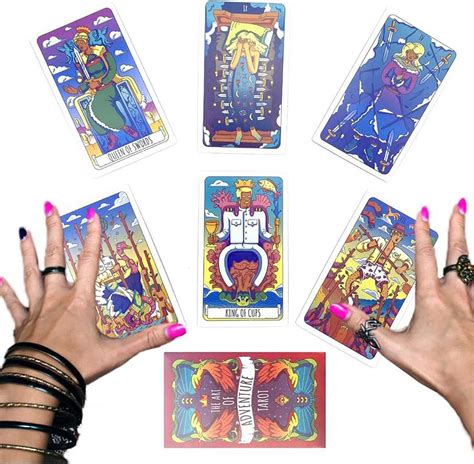 Amazon.com: SMARTC Tarot Card with Guidebook,78 Tarot Cards Deck ...