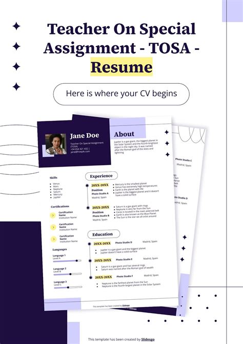 Page 19 | Free Resume Google Slide themes and PowerPoint templates