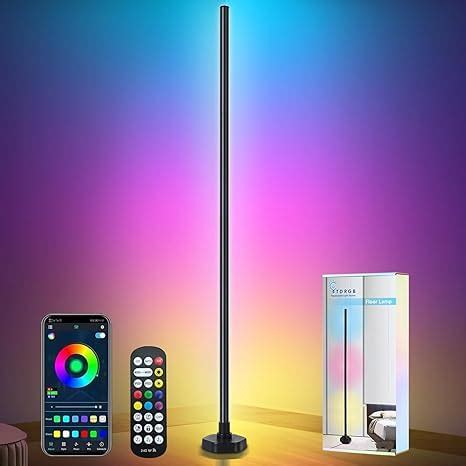 KANDPAND RGB Corner Floor Lamp - Smart RGB LED Corner Lamp with App and ...