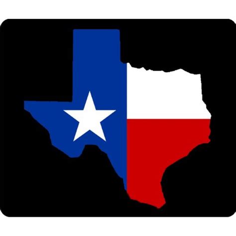 Texas State Flag Outline Clip Art