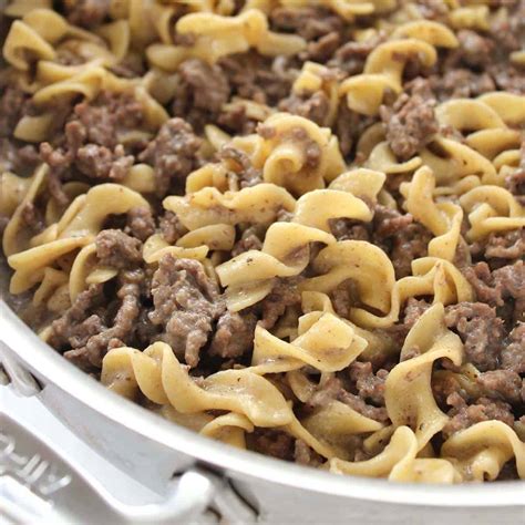 Cheesy Beef Pasta Hamburger Helper