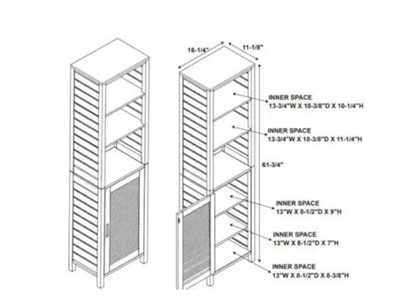 Bathroom Linen Cabinets: Tall Bathroom Cabinet – Studio GKW