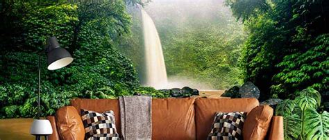 Shop Waterfall Wallpaper for Wall Online - 3 Year Warranty