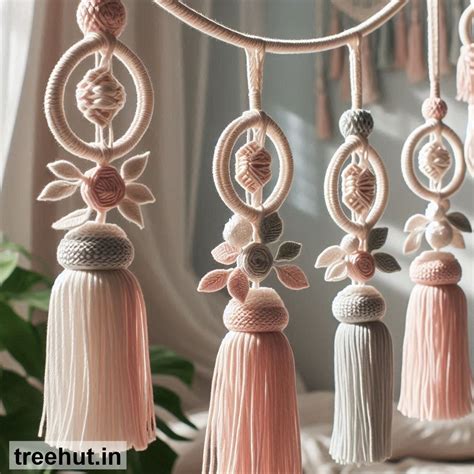 Macramé Garlands patterns and how to make them, Macramé Ideas