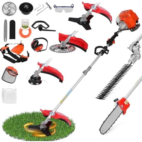 Cukoekim 52cc Gas Weed Wacker, 5-in-1 Weed Eater Gas Powered, India | Ubuy