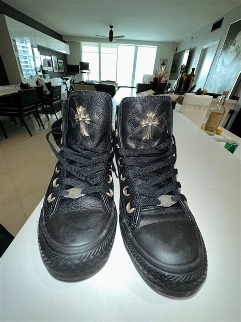 Chrome Hearts × Converse 1/1 Chrome Hearts Converse | Grailed
