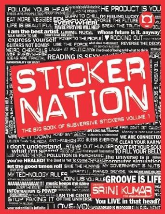 Buy Sticker Nation: The Big Book of Subversive Stickers: 1 Book Online ...