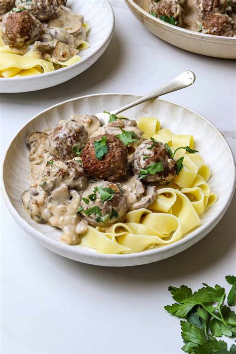 Meatballs Stroganoff - Food Faith Fitness