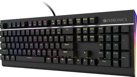 Amazon.in: Buy ZEBRONICS ZEB-MAX PRO V2 Premium Mechanical Gaming ...