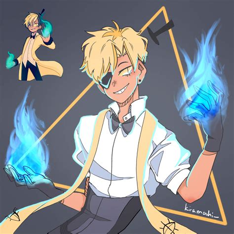 Gravity Falls Bill Cipher Human