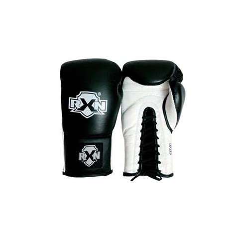 RXN Pro Boxing 2.0 Lace-up Boxing Gloves (Black) – Jalandhar Style