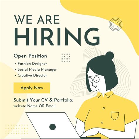 We Are Hiring Banner